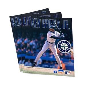 1993 KEN GRIFFEY JR. 2-Pocket Folders, Set of 3